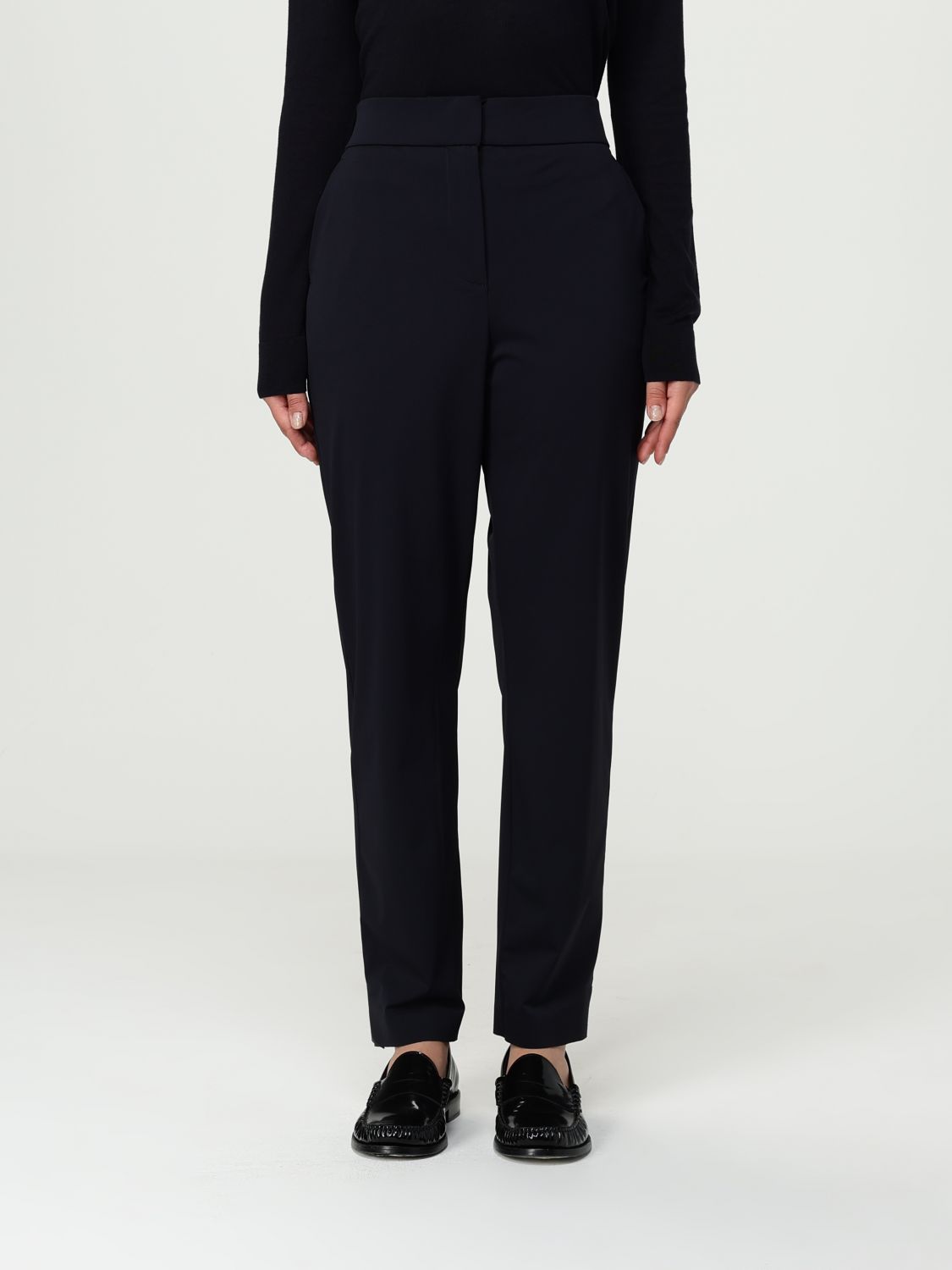 Mm Max Mara Hose Damen Farbe Blau In Black