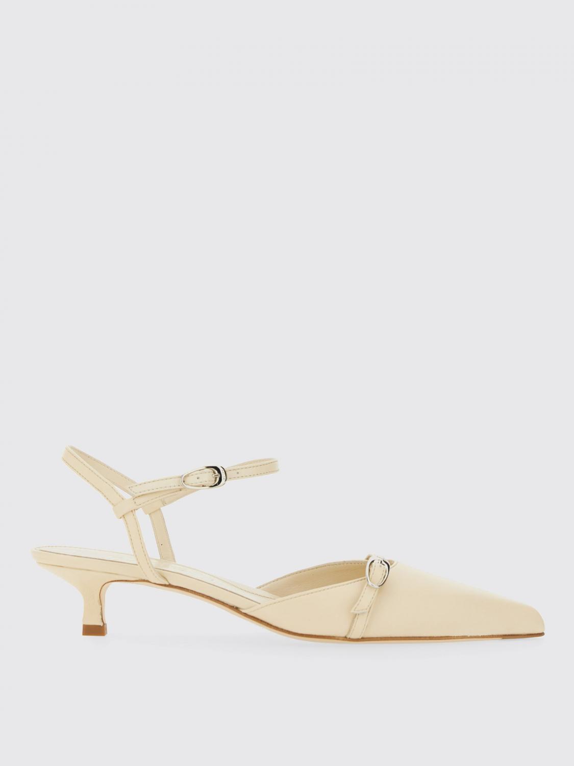 Aeyde Melia Nappa Leather Slingback Pumps