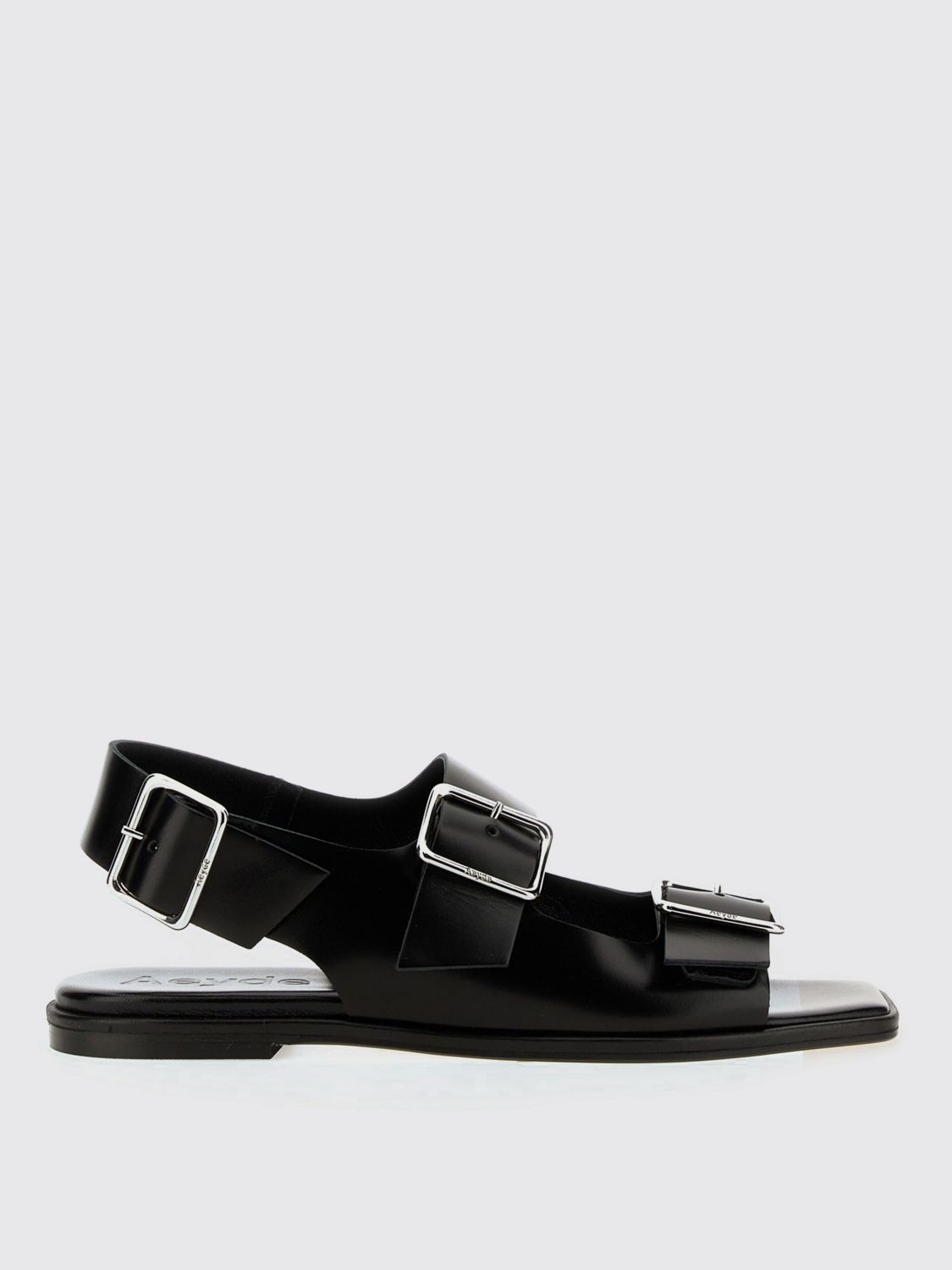 Shop Aeyde High Heel Shoes Woman Color Black
