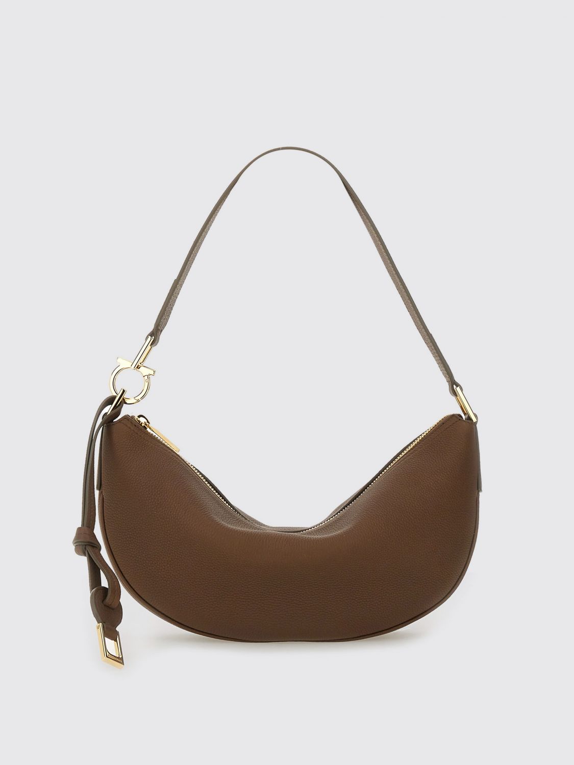 FERRAGAMO SHOULDER BAG FERRAGAMO WOMAN COLOR BROWN H02823032