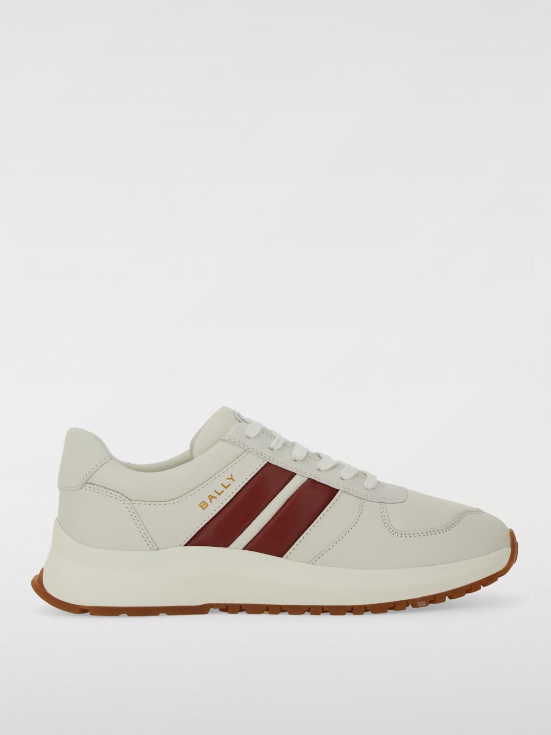 Bally White Leather Darsyl Sneakers