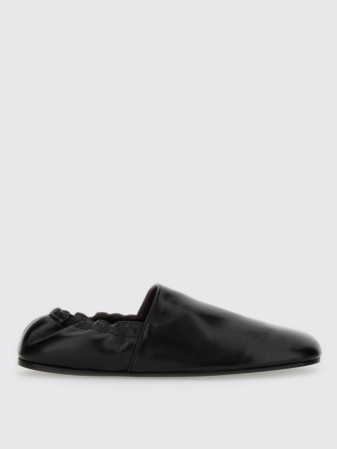 Khaite Refined Black Goat Leather Ballerinas