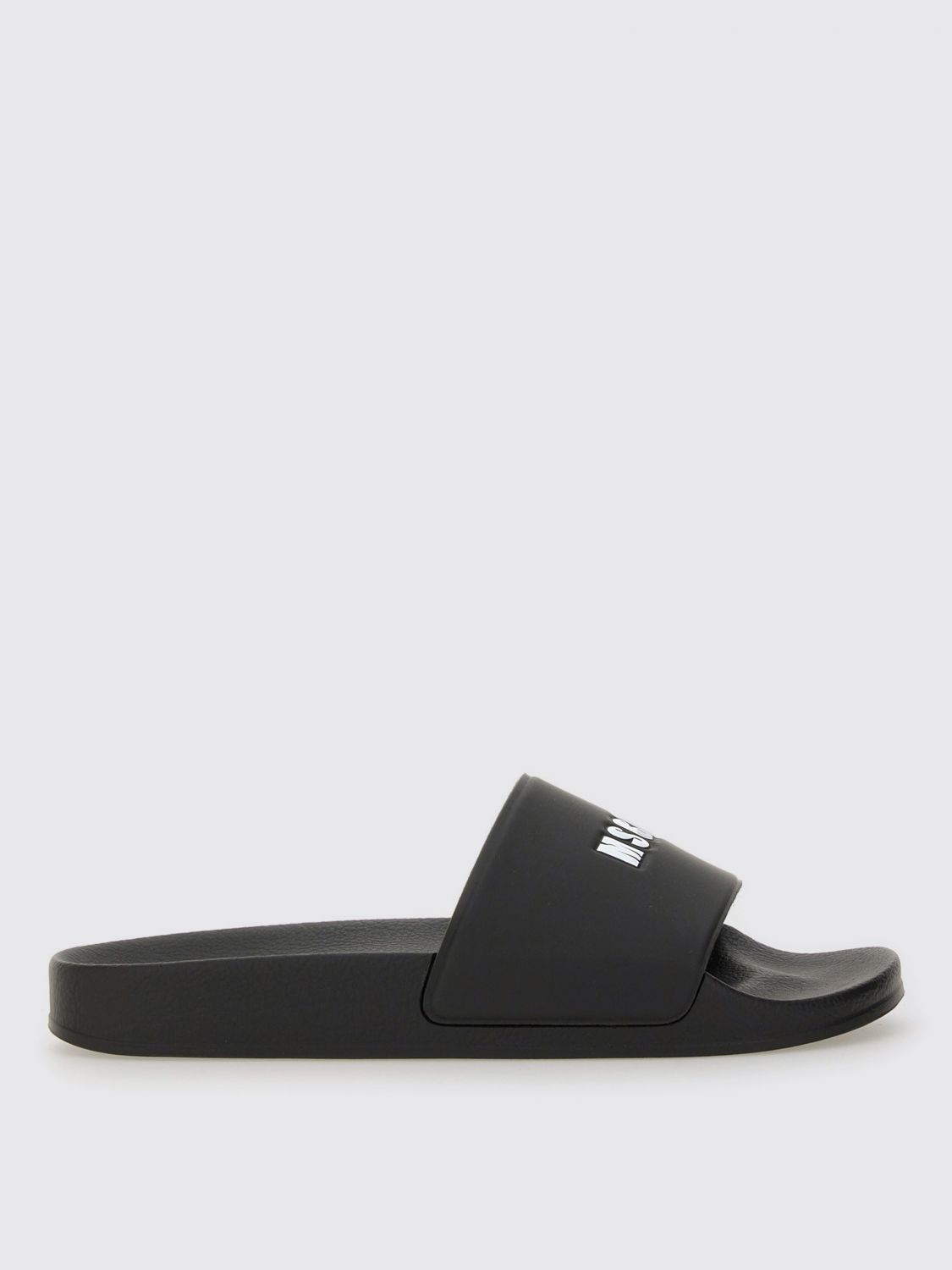 Msgm Slide Sandal With Logo