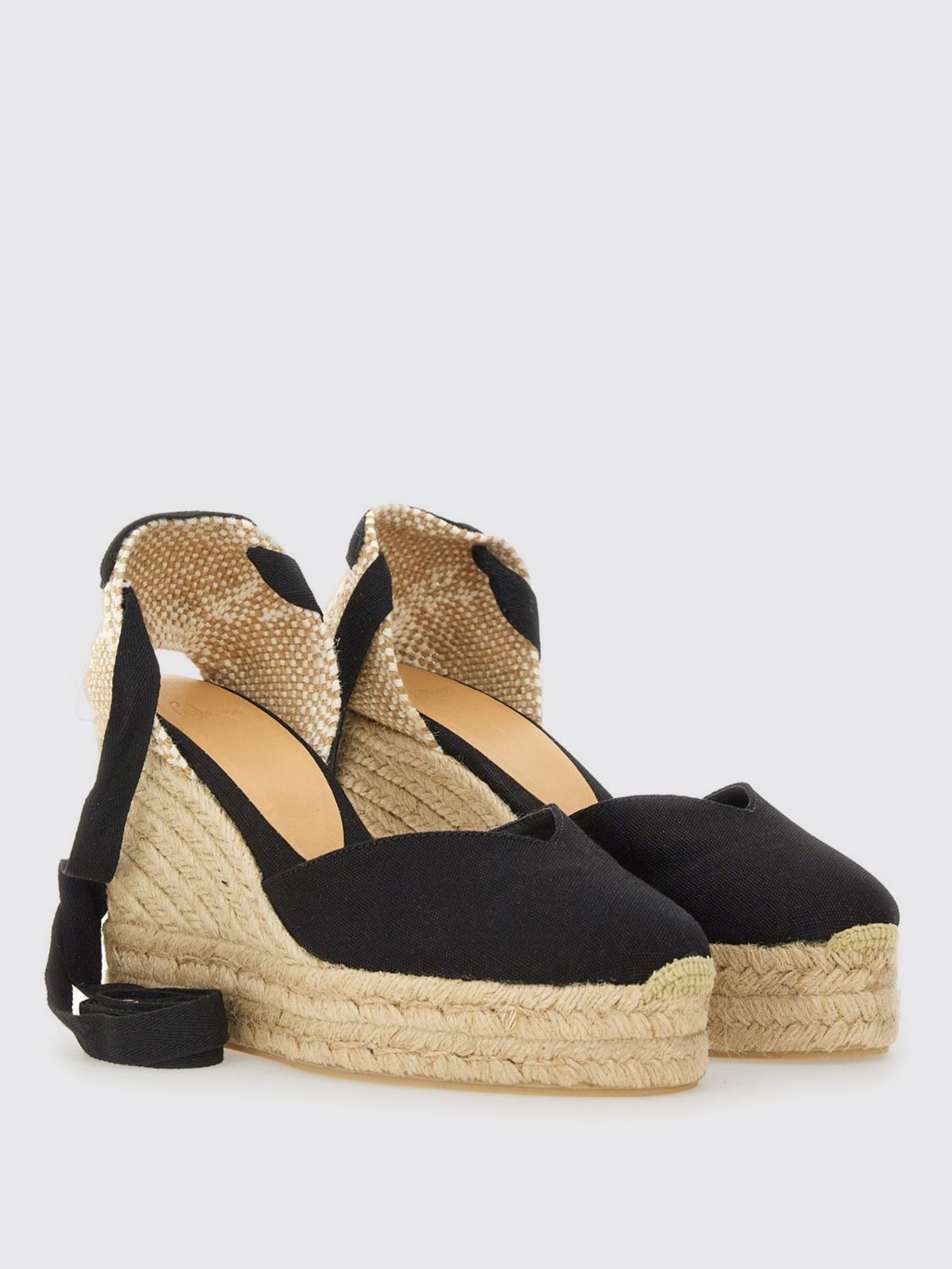 Castaã±er Bianca Canvas Ankle-strap Espadrille Sandals