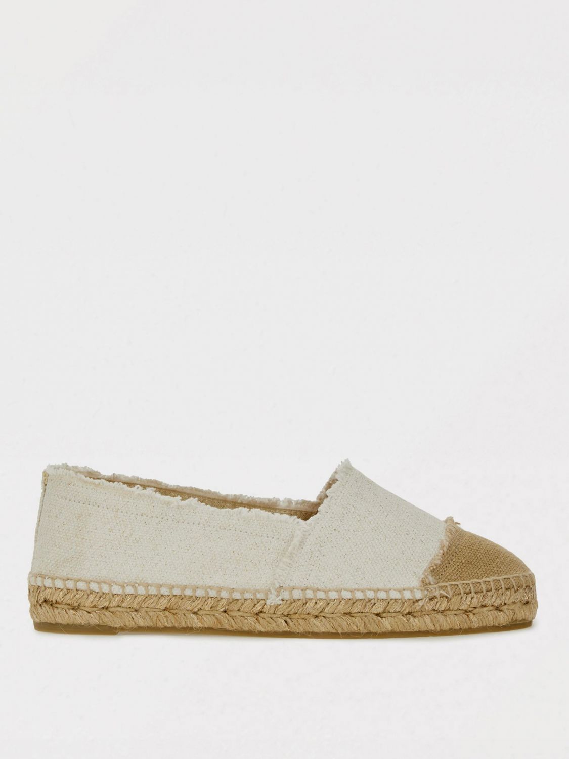 Shop Castaã±er Espadrilles Castañer Woman Color White