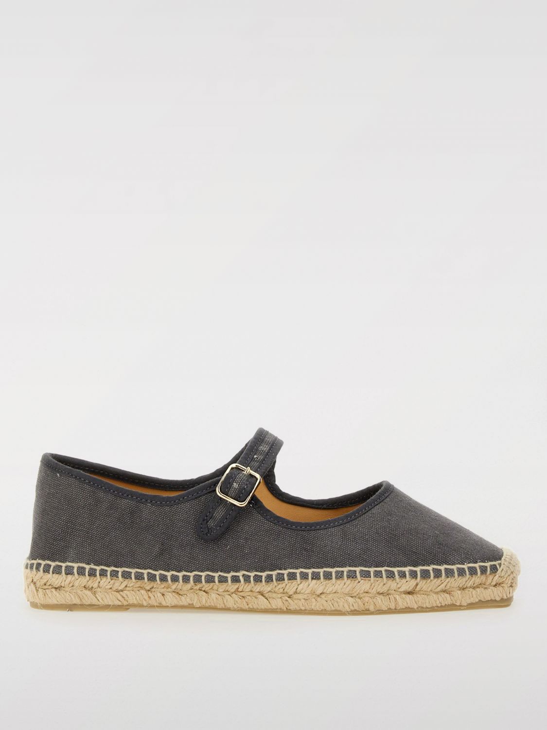 Shop Castaã±er Espadrilles Castañer Woman Color Grey