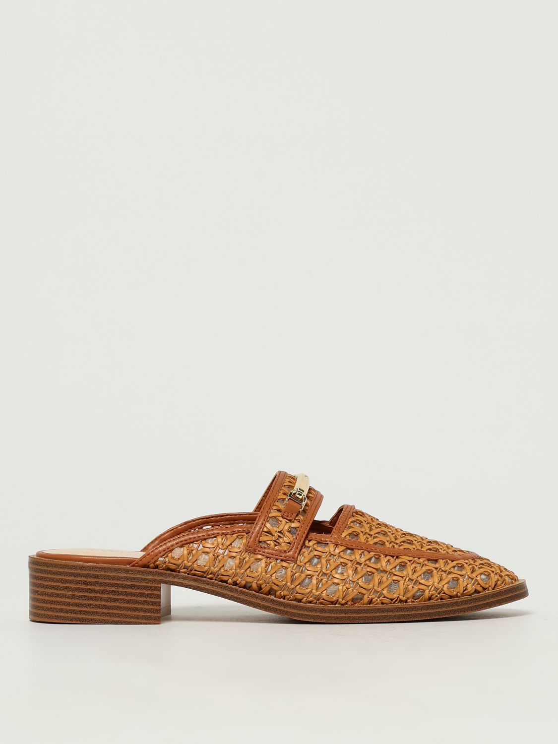 Twinset Flat Shoes  Woman Color Camel