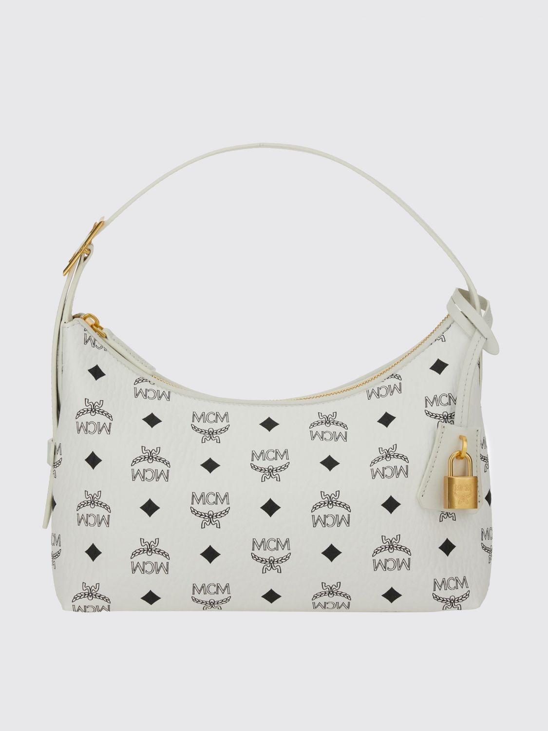 Mcm Logo-print Shoulder Bag