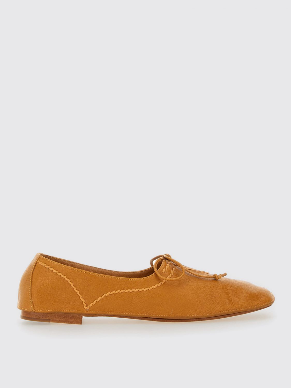 Shop Hereu Loafers Woman Color Leather