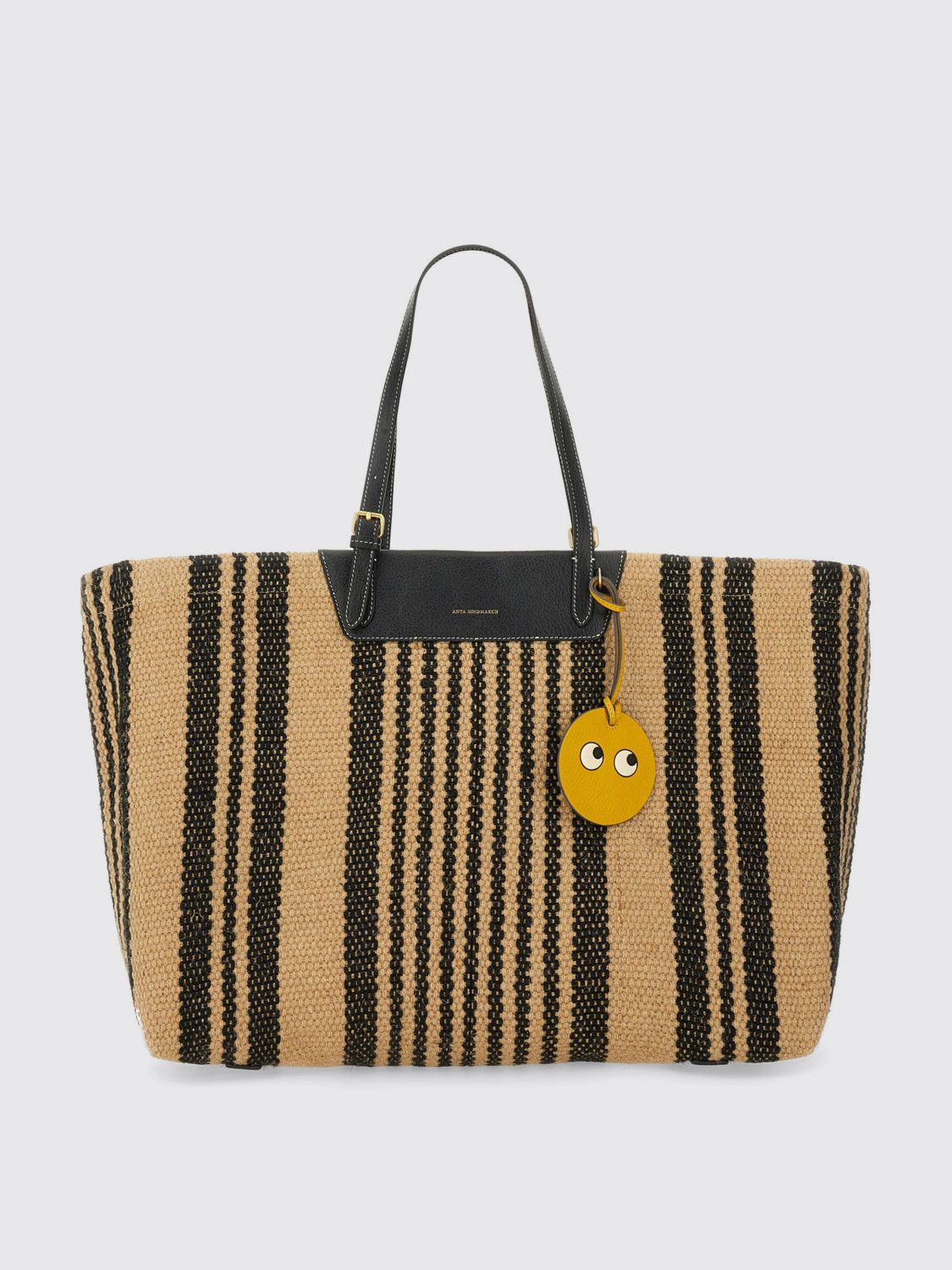 Shop Anya Hindmarch Crossbody Bags Woman Color Black