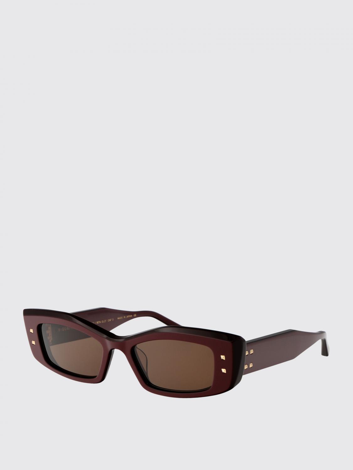 VALENTINO GARAVANI Sunglasses Men color Burgundy VALENTINO GARAVANI Sunglasses Men color Burgundy