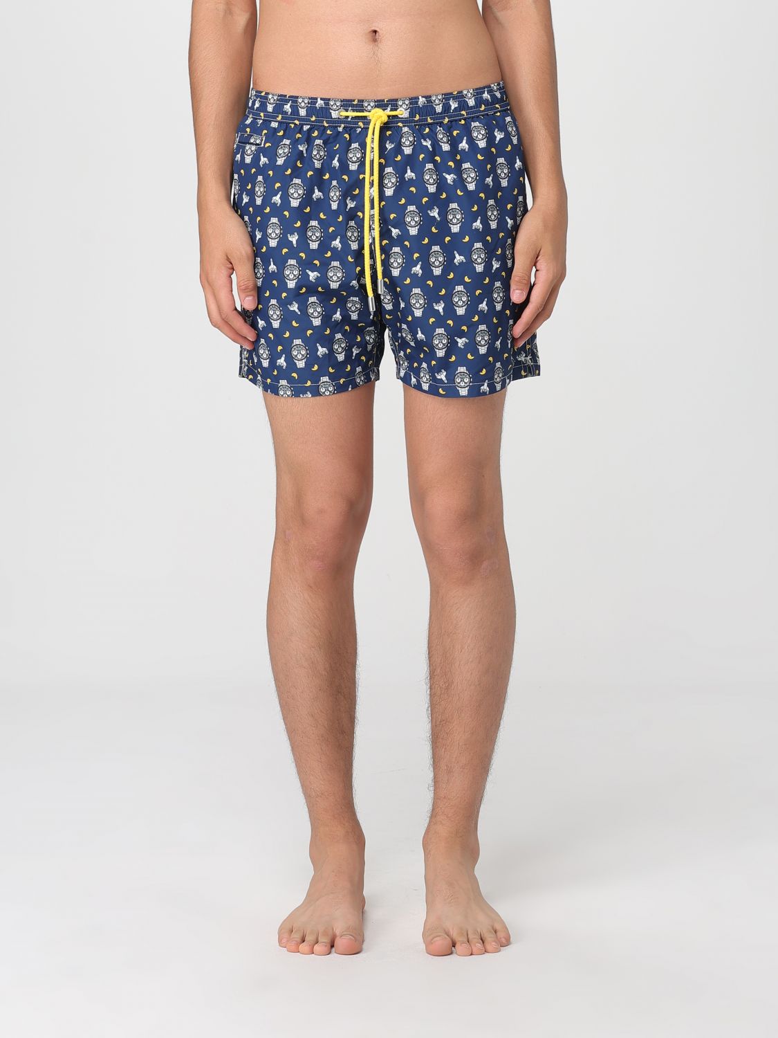 Mc2 Saint Barth Swimsuit  Men Color Multicolor In Blue