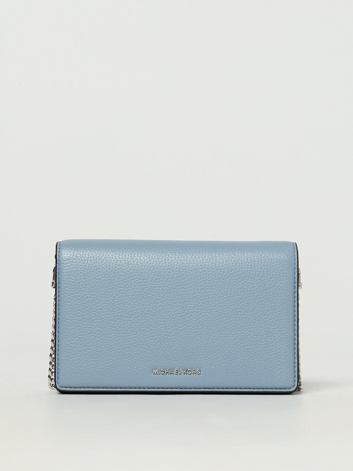 Michael Kors Clutch Donna Colore Azzurro