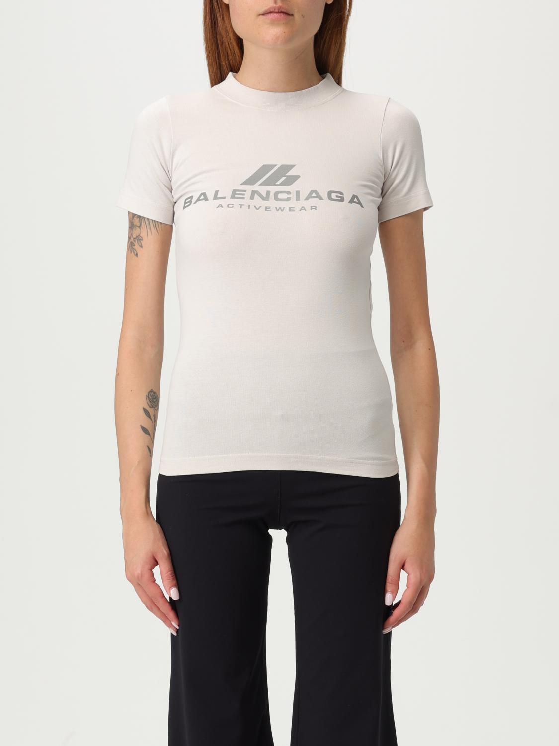 Balenciaga T-shirt In Neutral