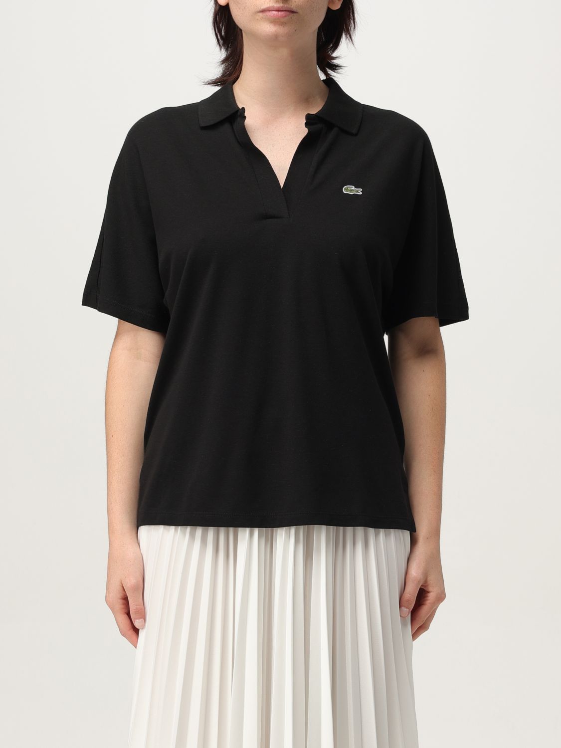 Lacoste T-shirts And Polos Black In Black