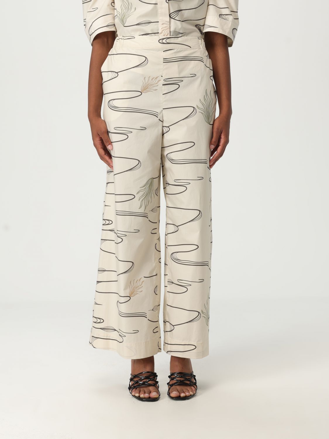 Max Mara Hemdbluse Damen Farbe Beige In White