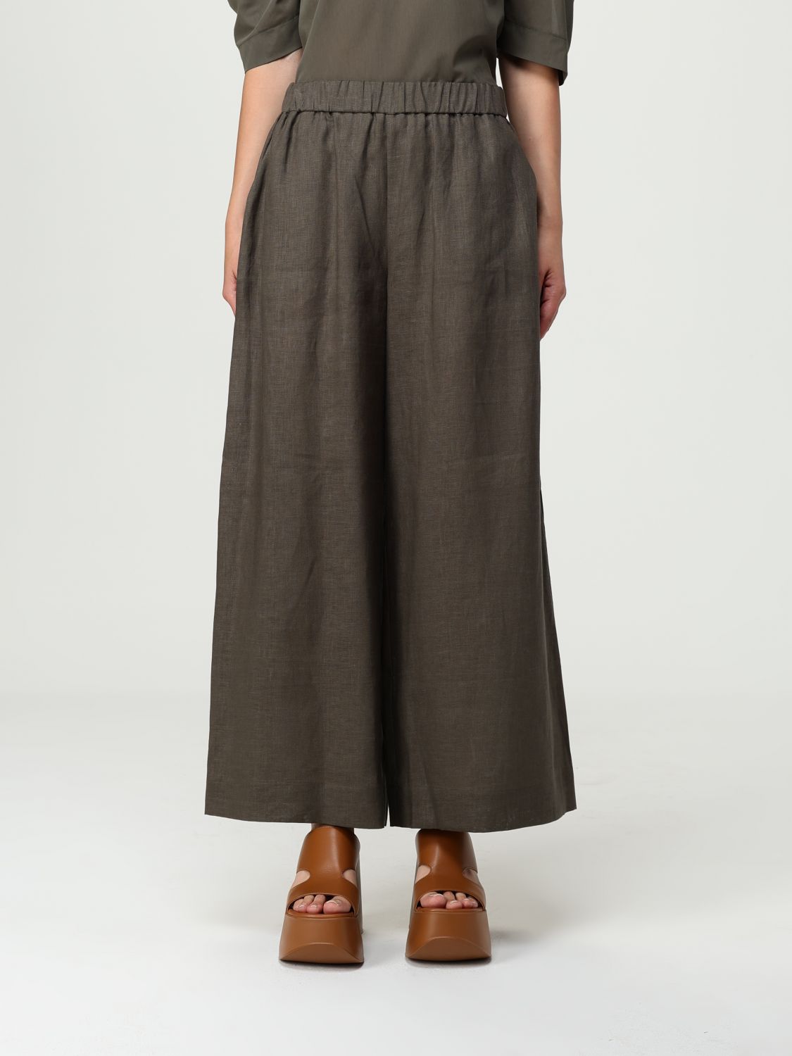 Max Mara Hose  Damen Farbe Grün In Green