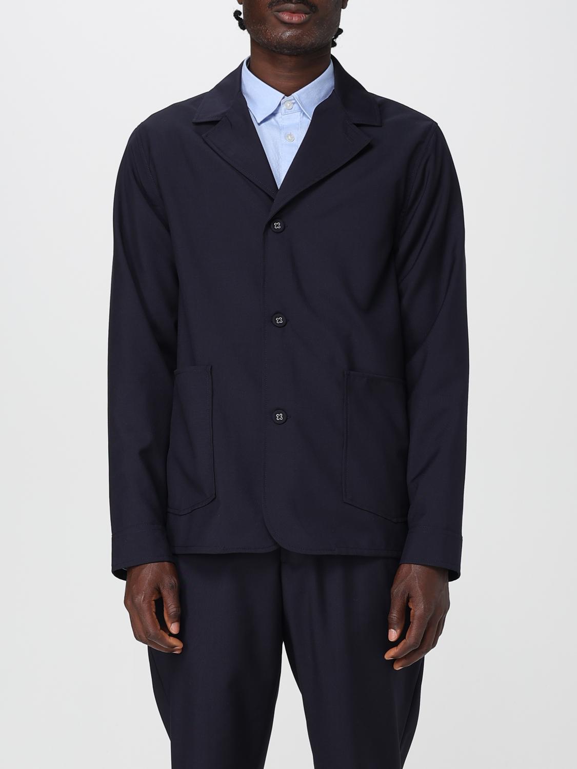 Officine Generale Blazer Officine Générale Men Color Blue In Blue