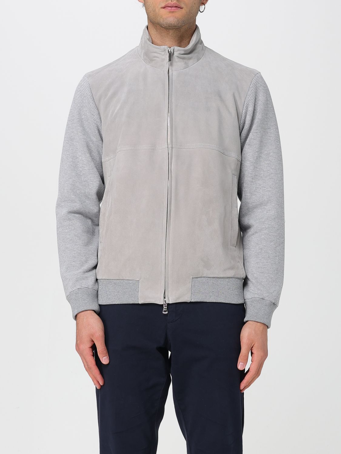 Shop Paul & Shark Blazer Men Color Grey