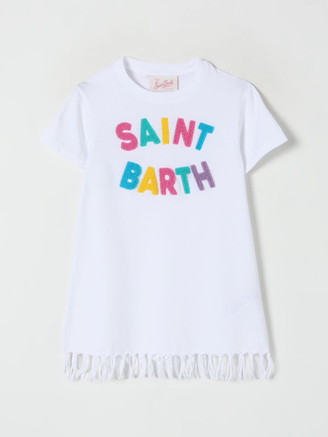 Mc2 Saint Barth Kleid Kinder Farbe Weiss