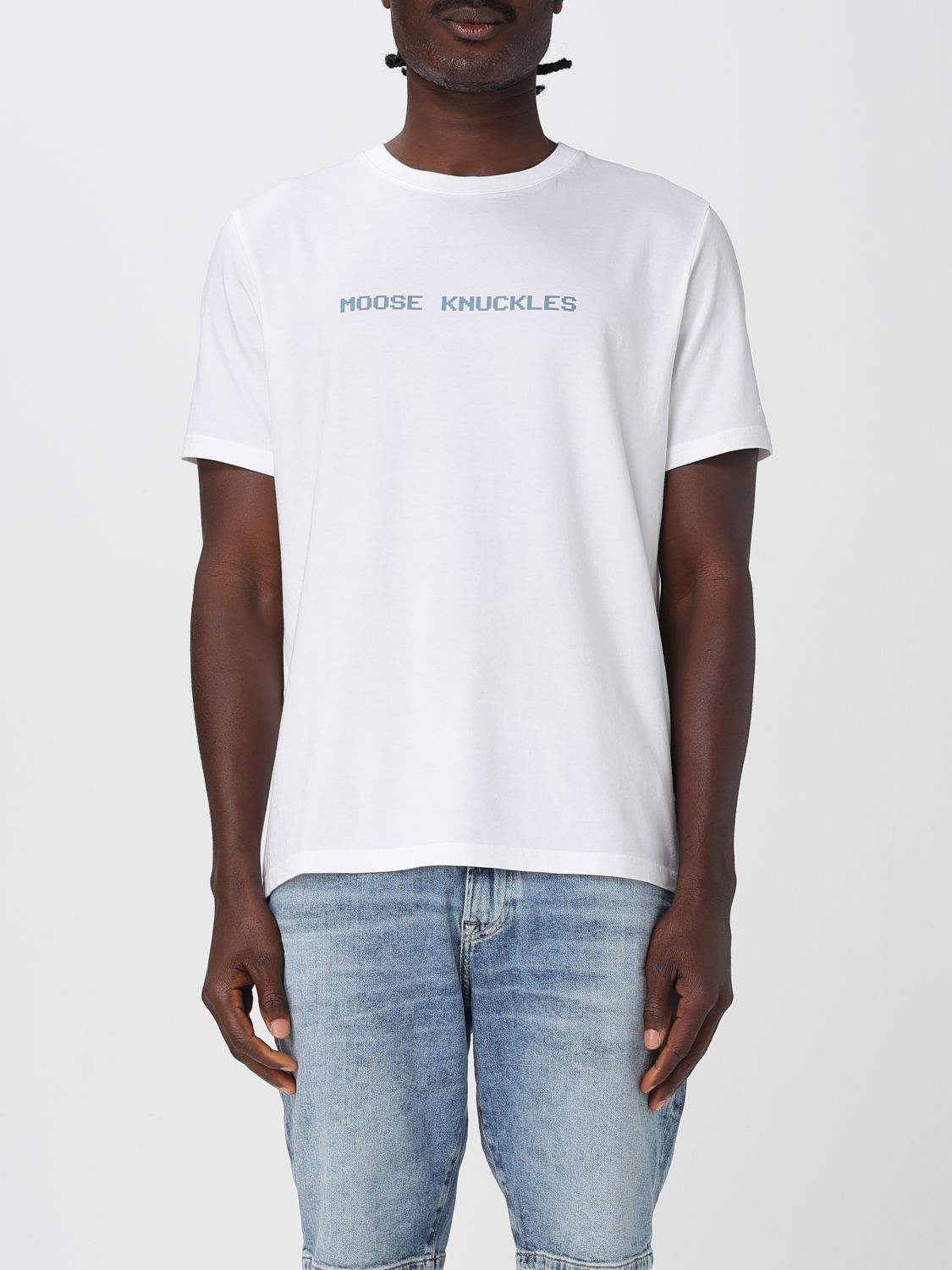 Moose Knuckles T-shirt Men Color White In White