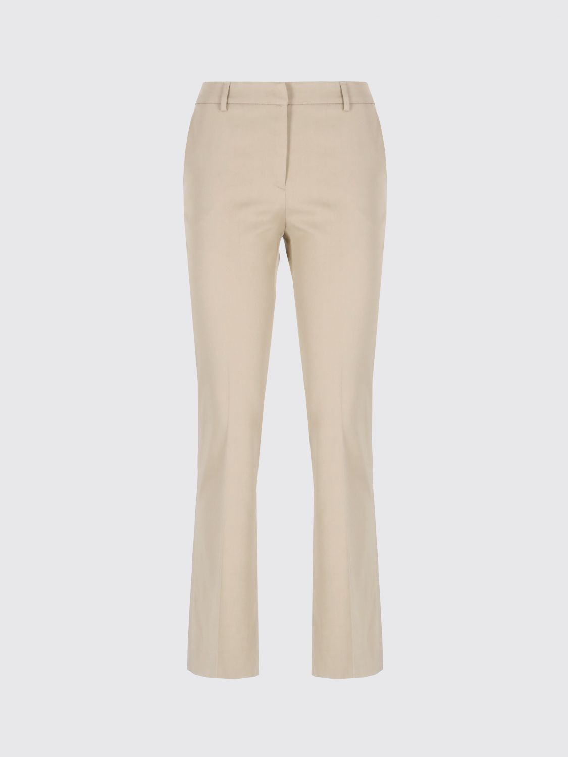 Pt Torino Beige Tailored Viscose Pants