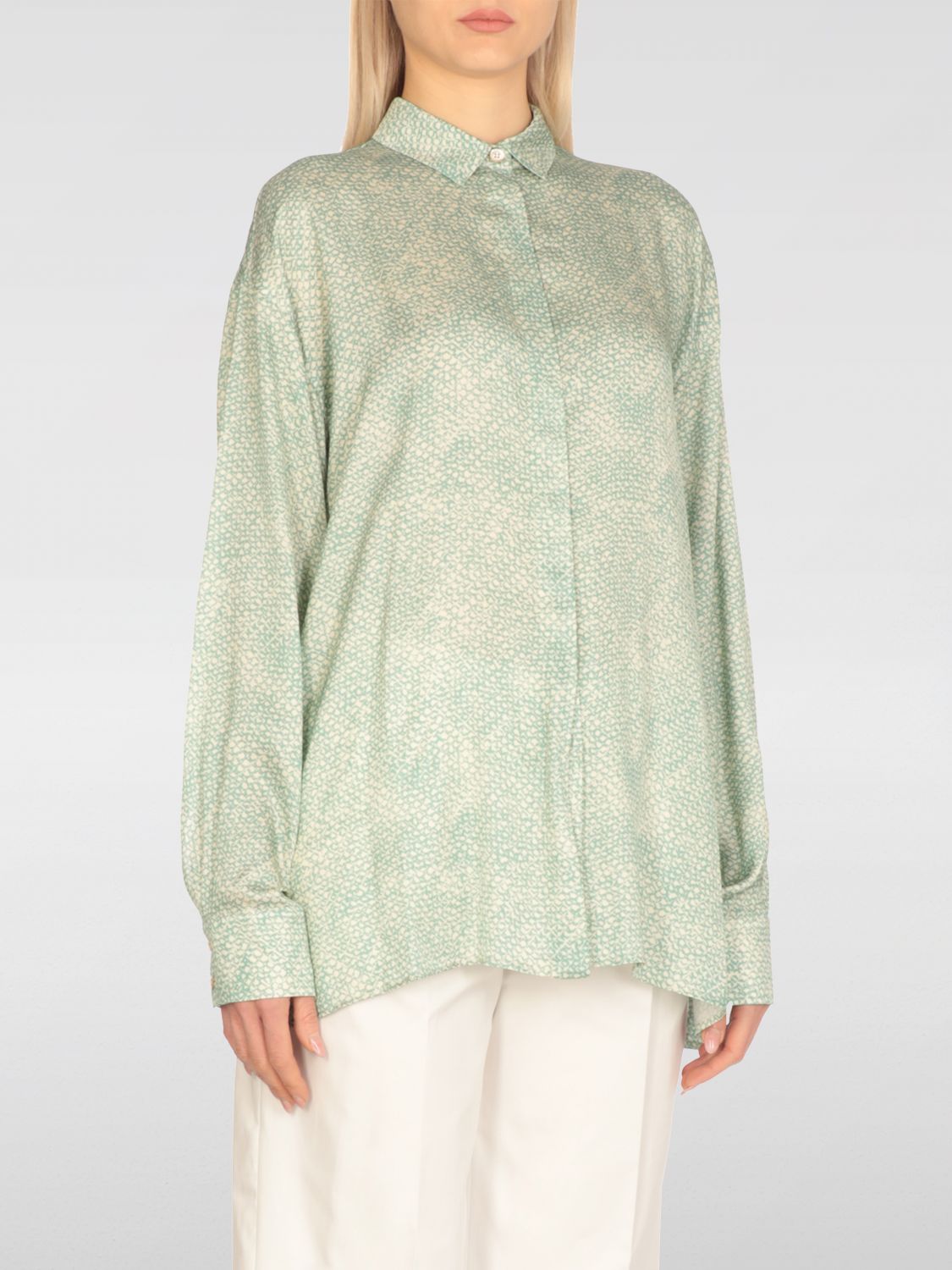 PT TORINO SHIRT PT TORINO WOMAN COLOR GREEN H05788012