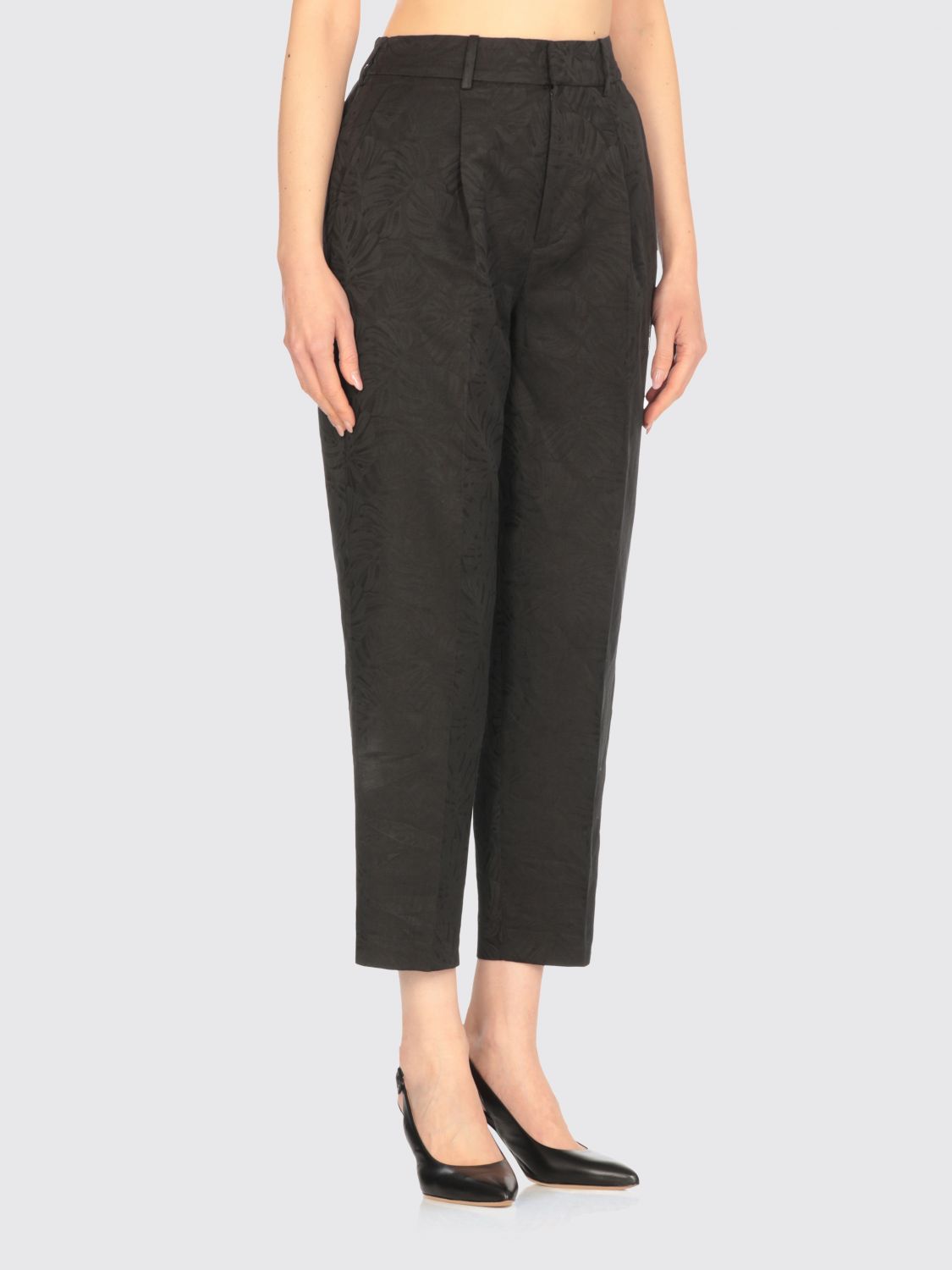 PT TORINO PANTS PT TORINO WOMAN COLOR BLACK H05798002