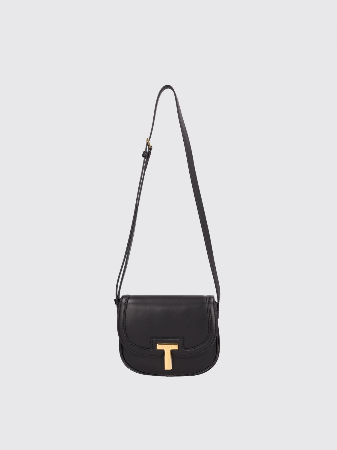 Tom Ford Mini Wallis Shiny Smooth Leather Bag