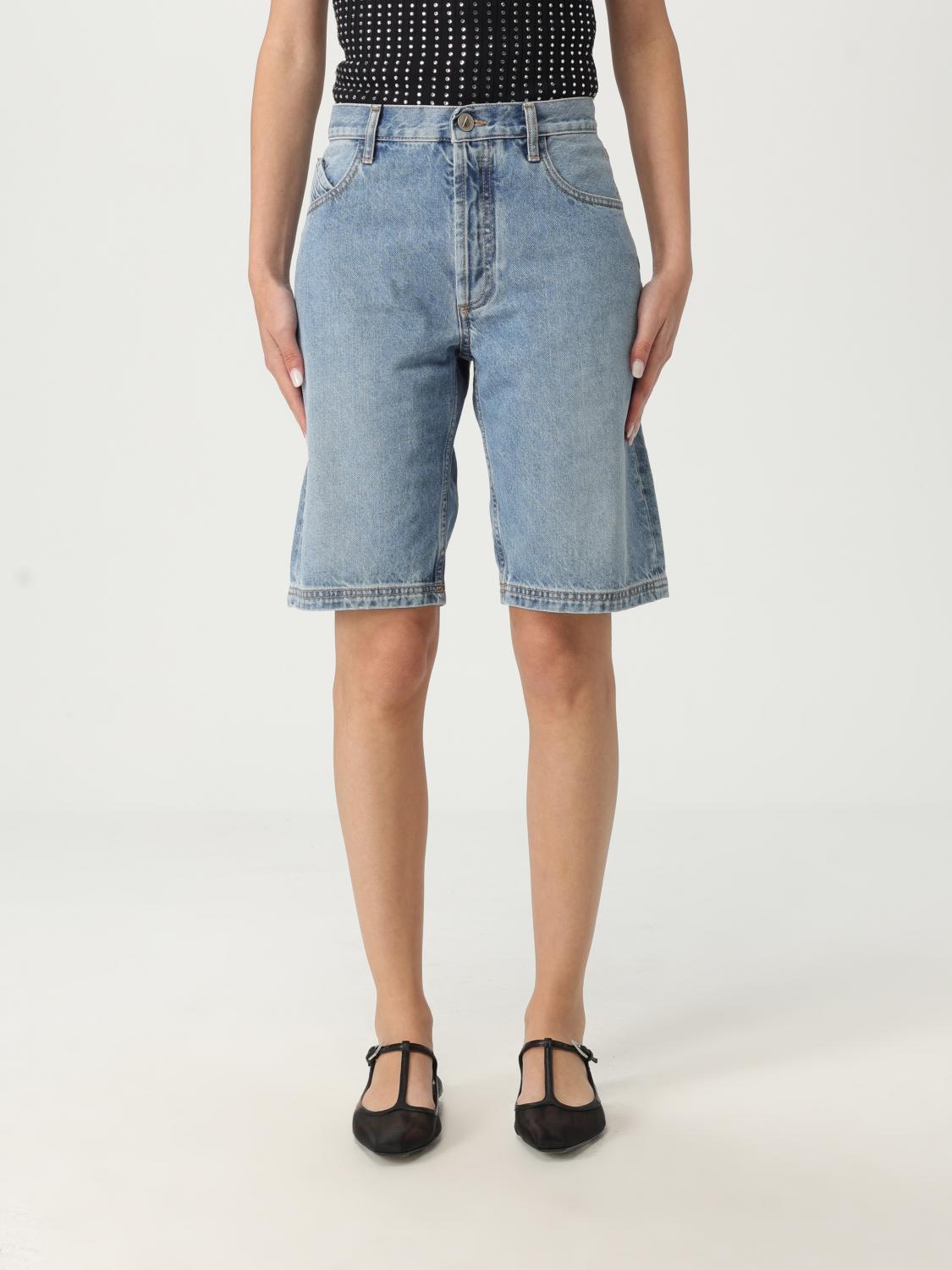 Attico Jeans The  Woman Color Blue In Blue