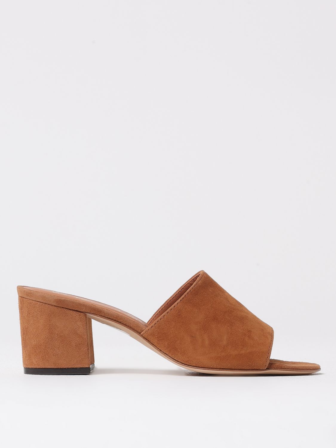 Via Roma 15 Flat Sandals Woman Color Brown In Brown