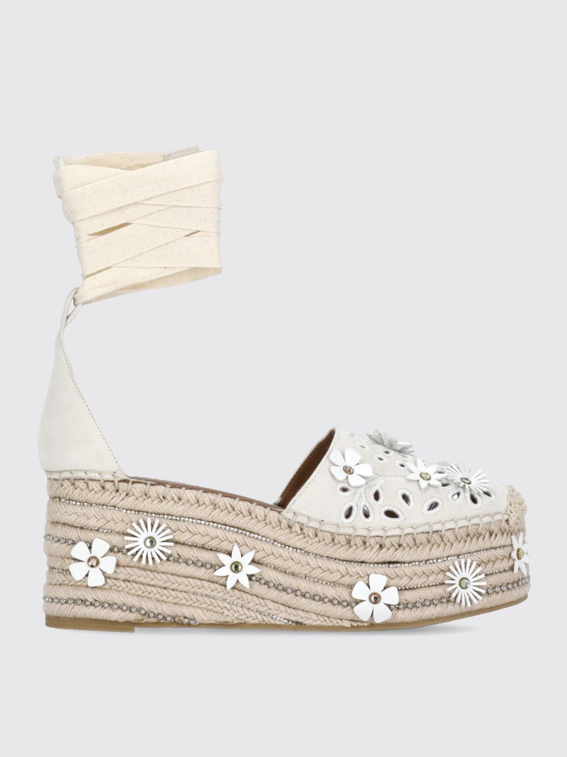 KURT GEIGER ESPADRILLES KURT GEIGER LONDON WOMAN COLOR IVORY H06683044