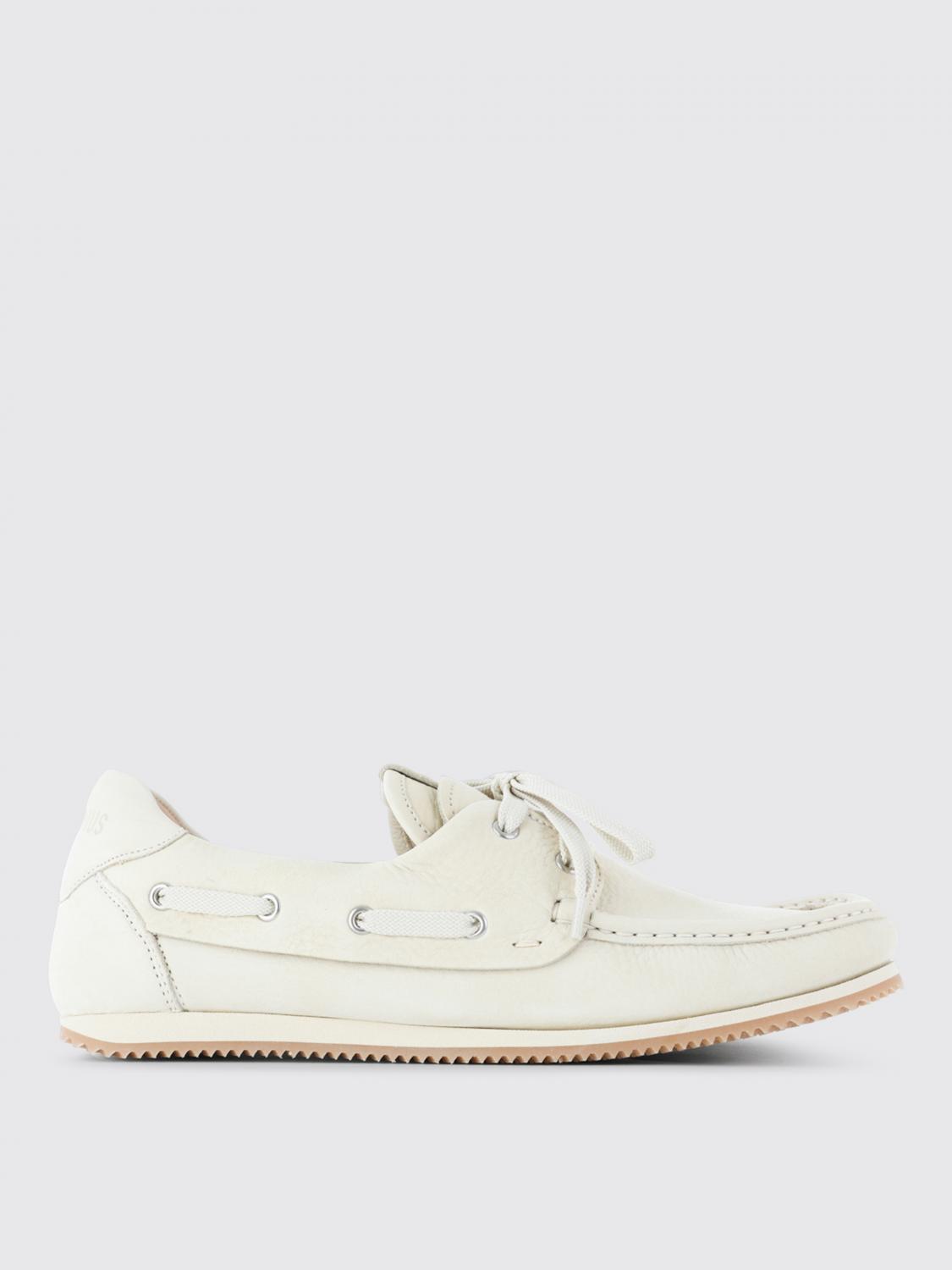Jacquemus Rounded Toe Loafers For Casual-chic In White