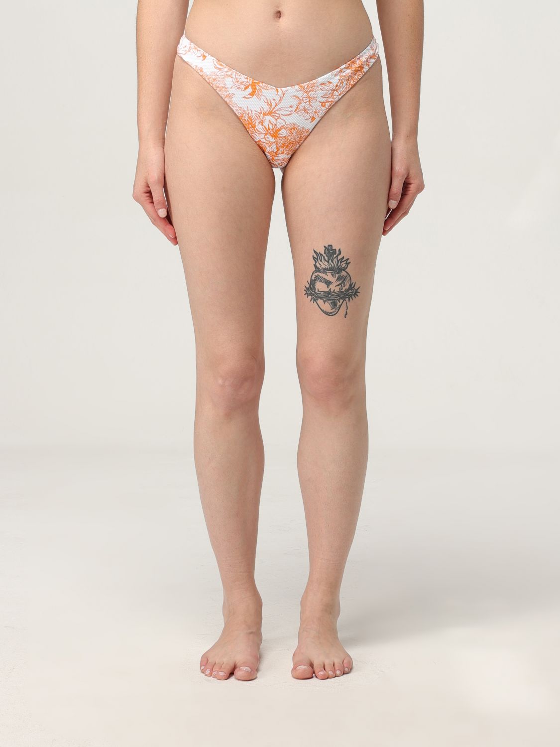 Sundek Swimsuit Woman Color Orange In Neutral