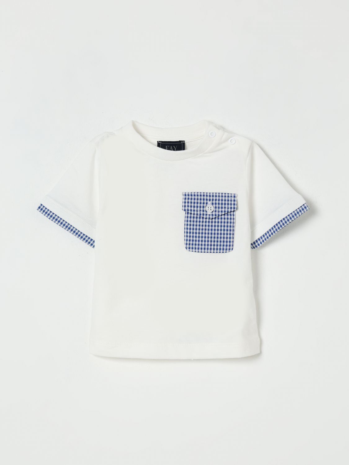 Fay Junior T-shirt  Kinder Farbe Weiss