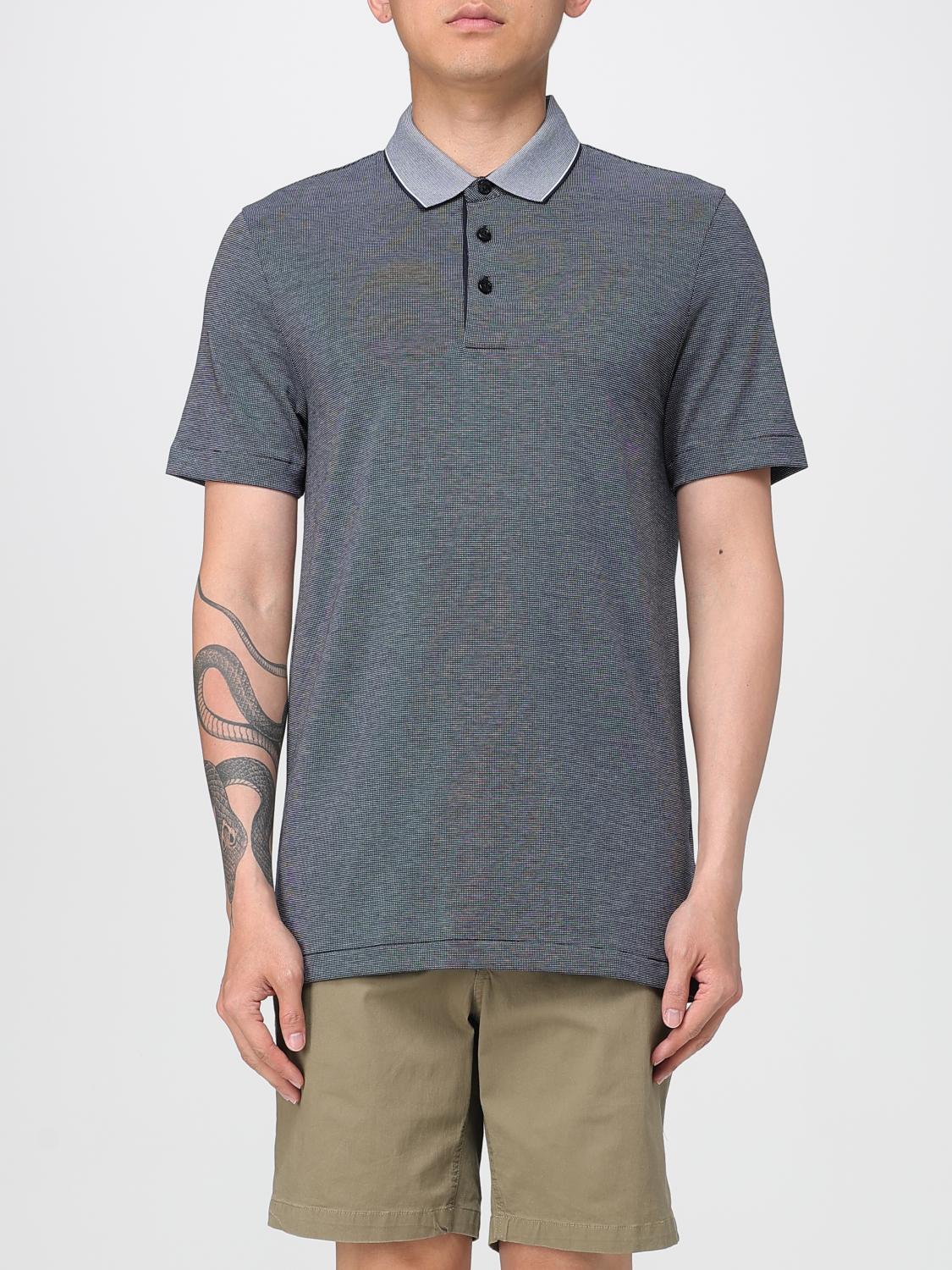 BOSS Polo Herren Farbe Blau
