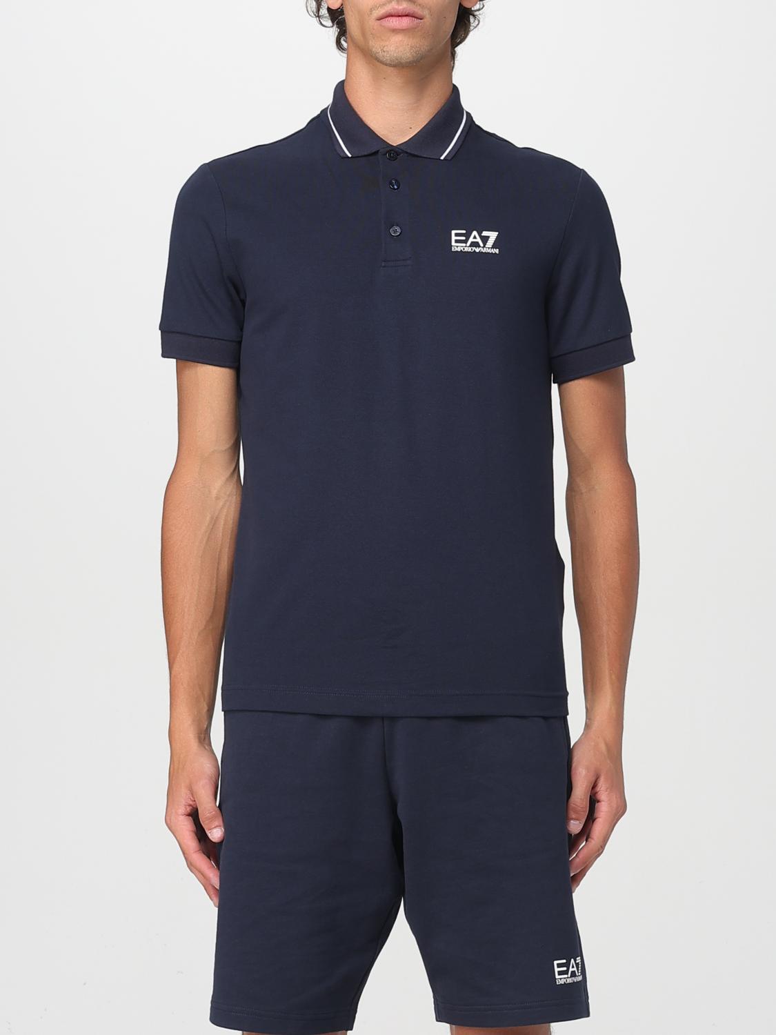 Ea7 Polo Herren Farbe Blau