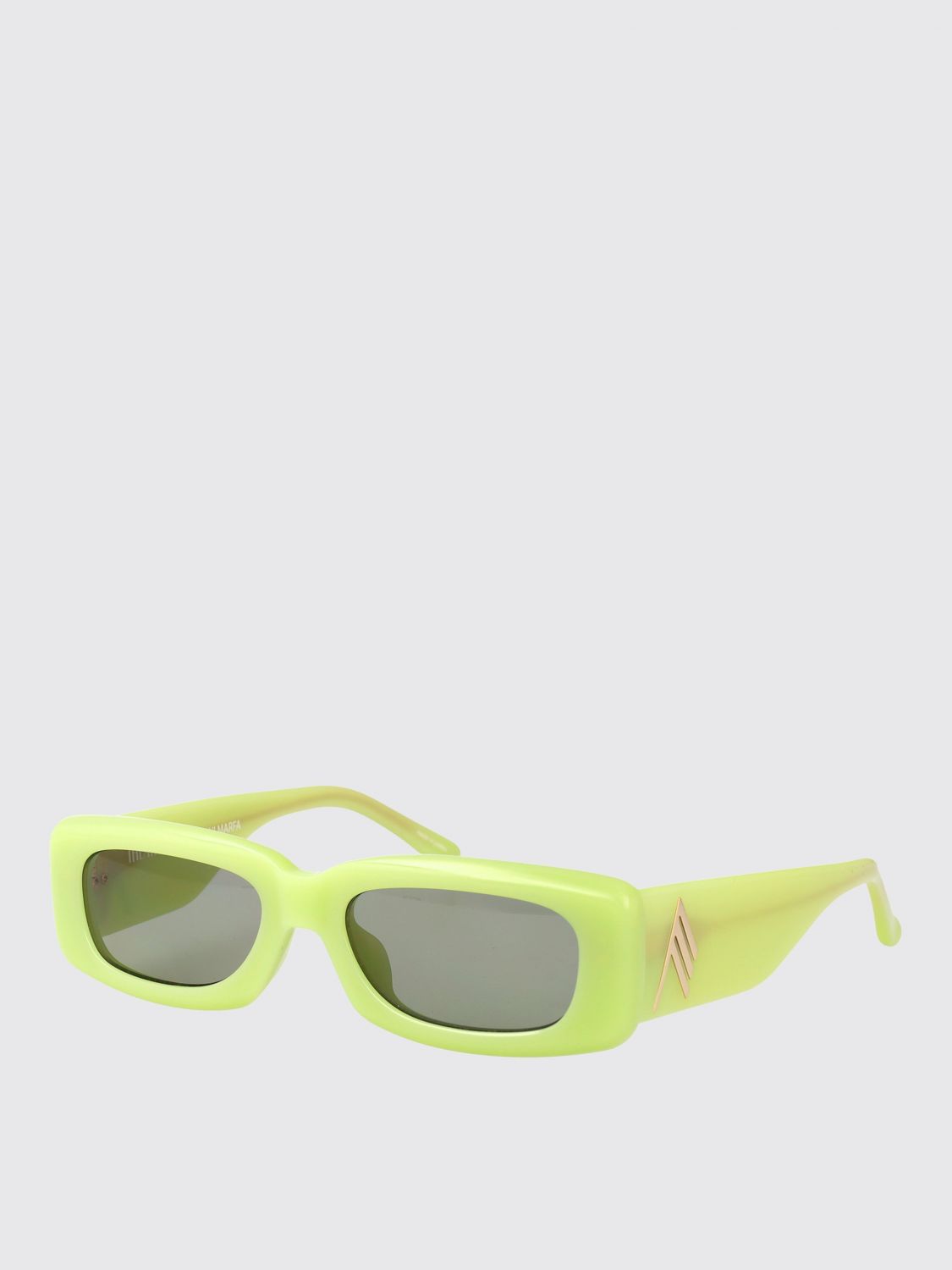 THE ATTICO Sonnenbrille Damen Farbe Grün