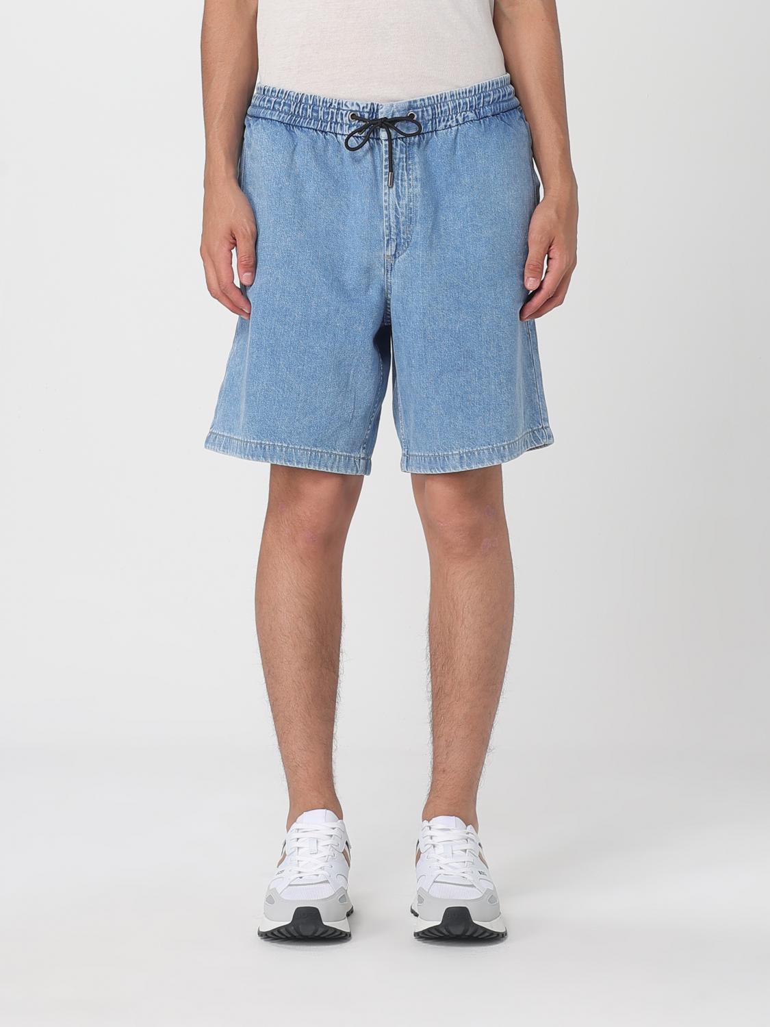 Hugo Boss Shorts Boss Herren Farbe Denim In Blue