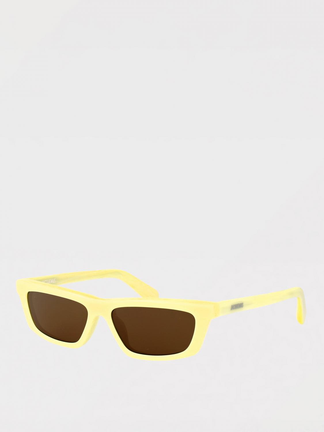 JACQUEMUS JACQUEMUS Sunglasses Men color Yellow　JACQUEMUS サングラス メンズ カラー イエロー