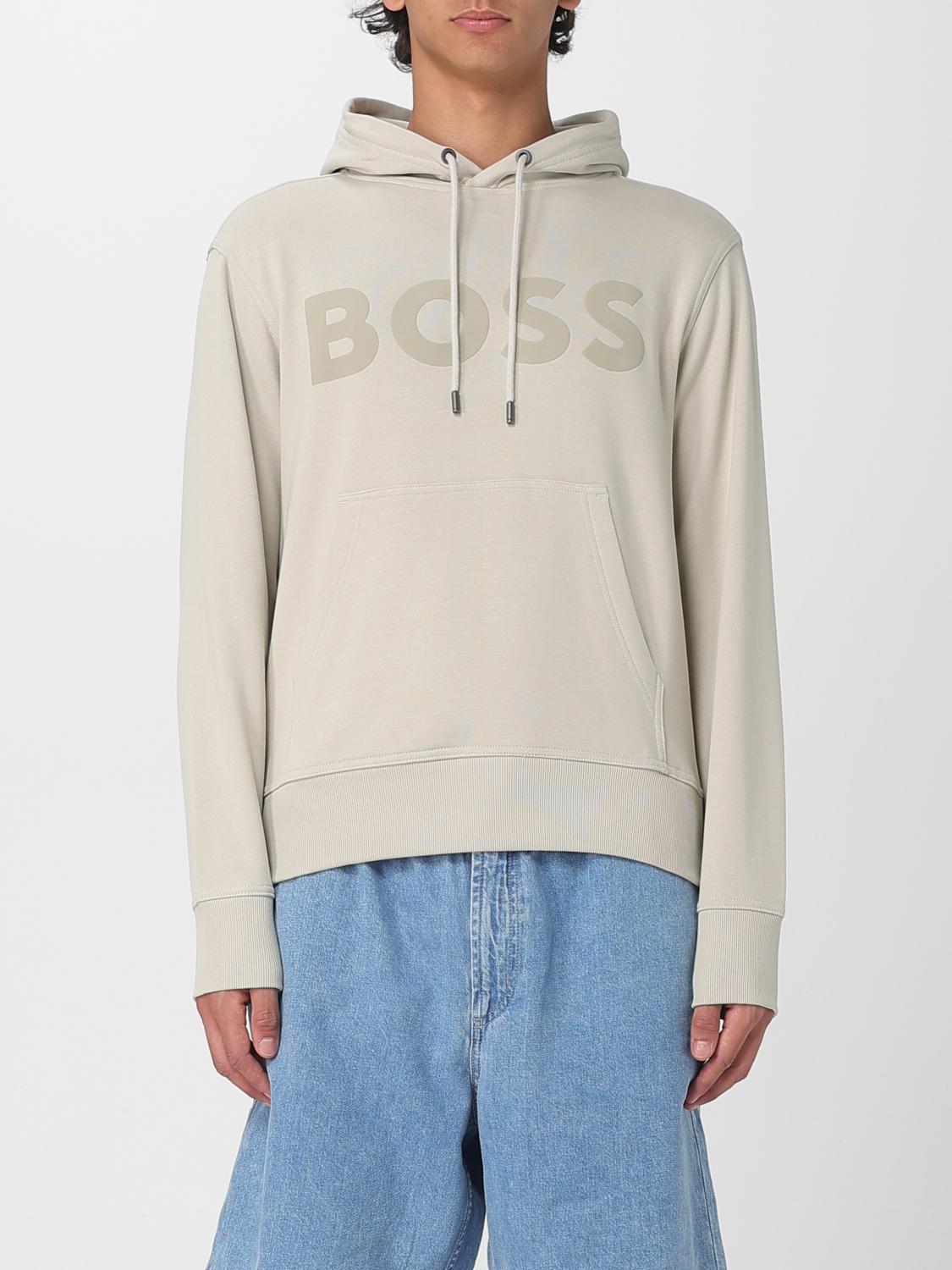 Hugo Boss Sweatshirt Boss Herren Farbe Beige In Neutral