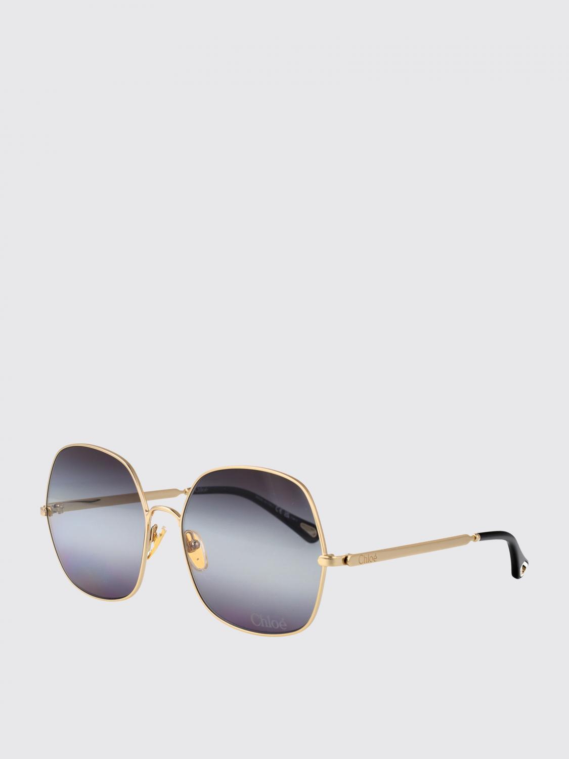 CHLOÉ Sonnenbrille Damen Farbe Gold