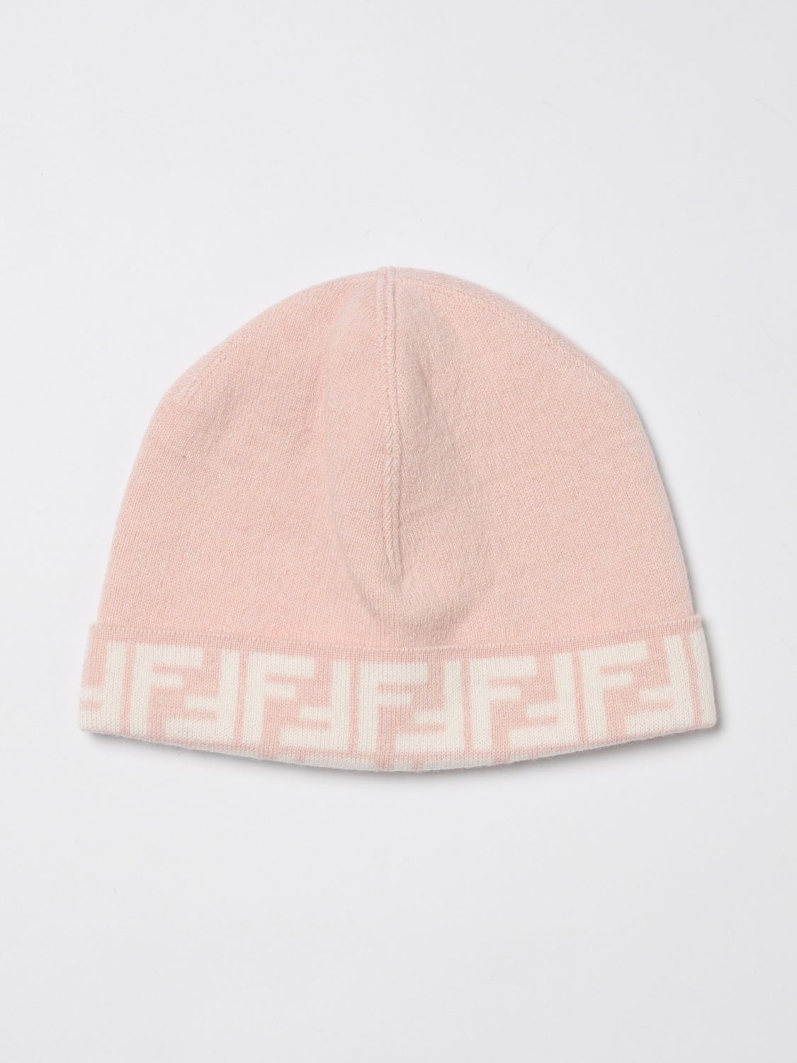 FENDI Cappello FF in lana jacquard