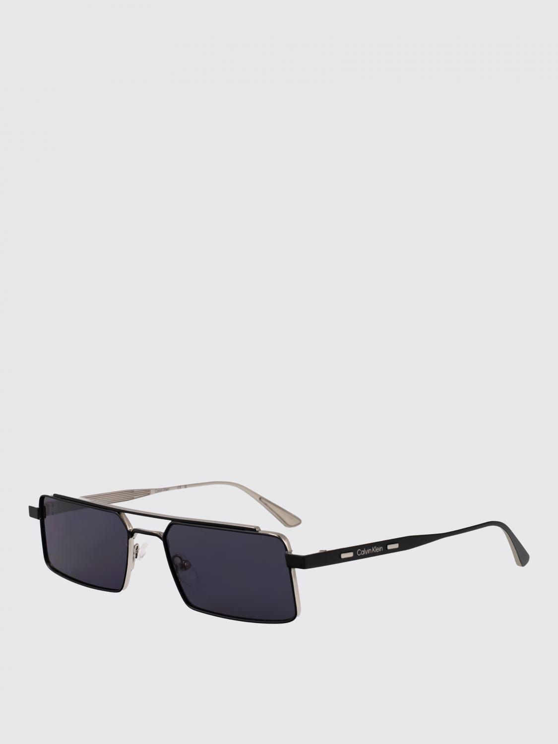 CALVIN KLEIN Sunglasses Men color Black