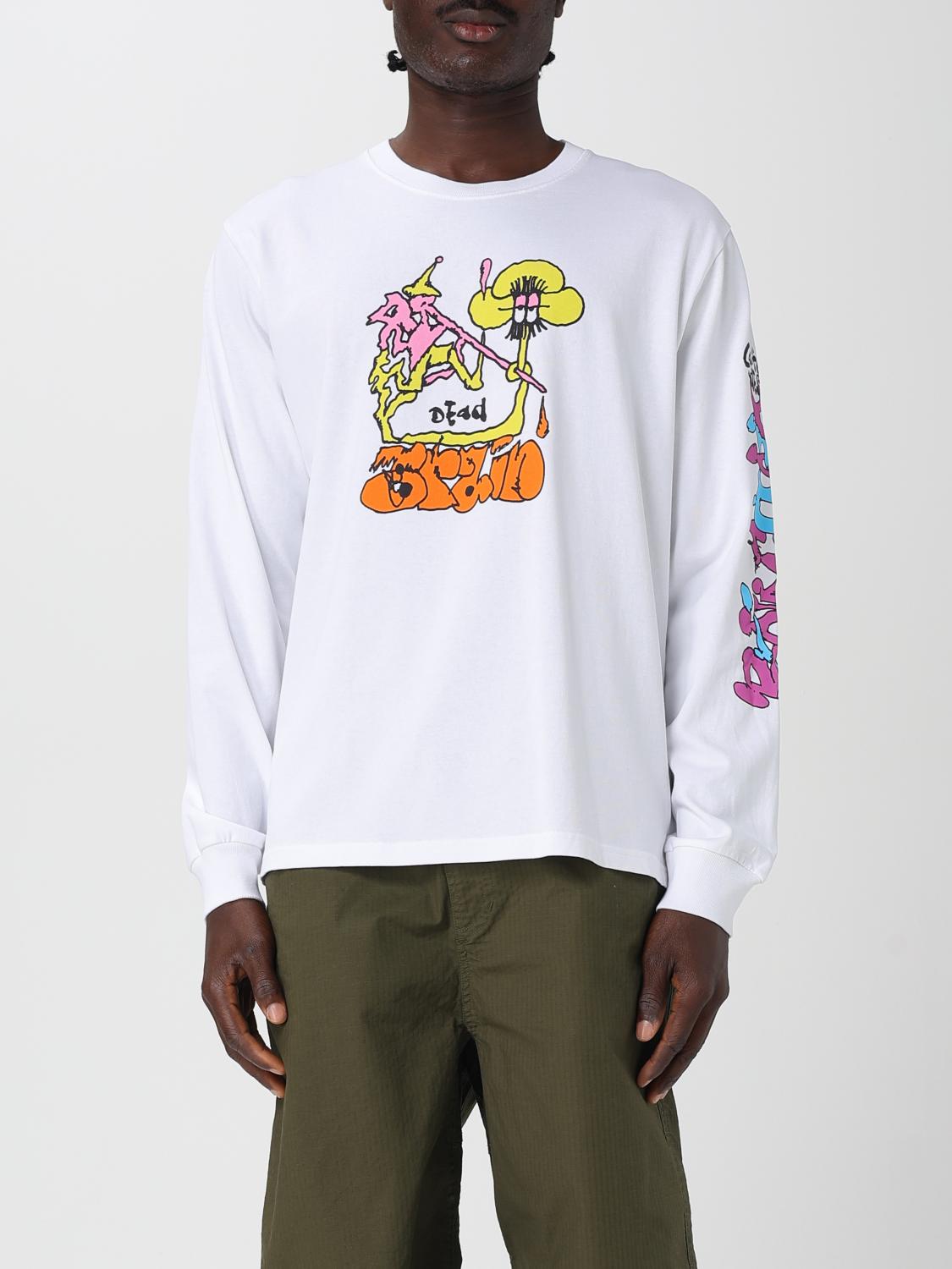 Brain Dead White Cotton Packing Up Shirt