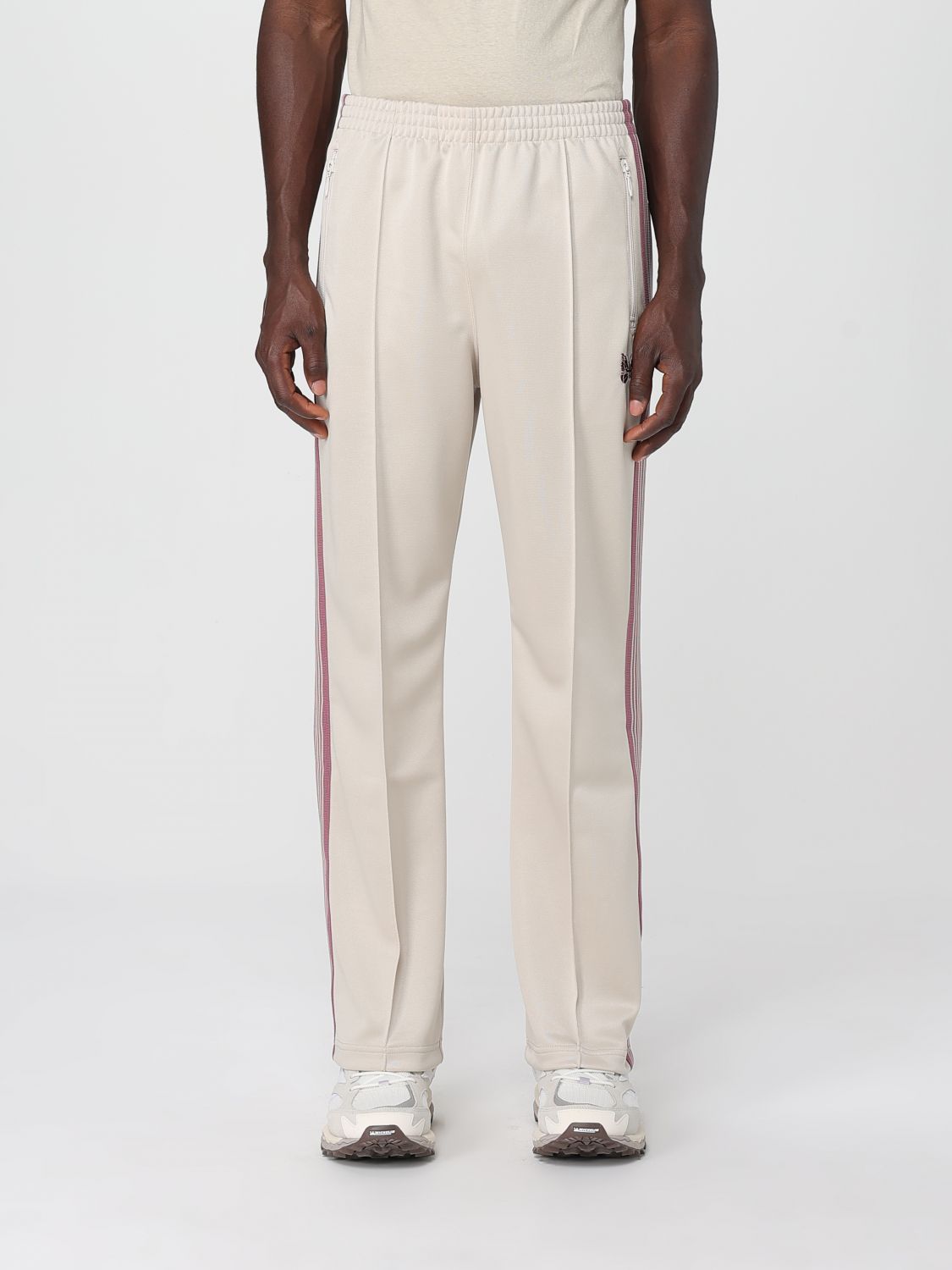 Needles Pants Men Color Ivory