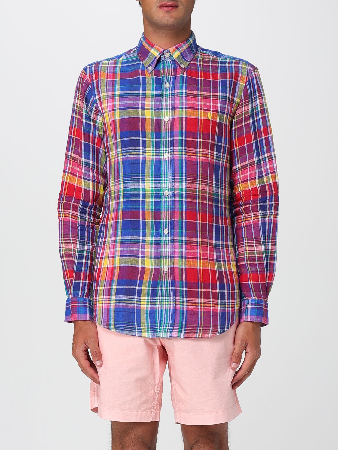 Polo Ralph Lauren Shirt Men Color Blue