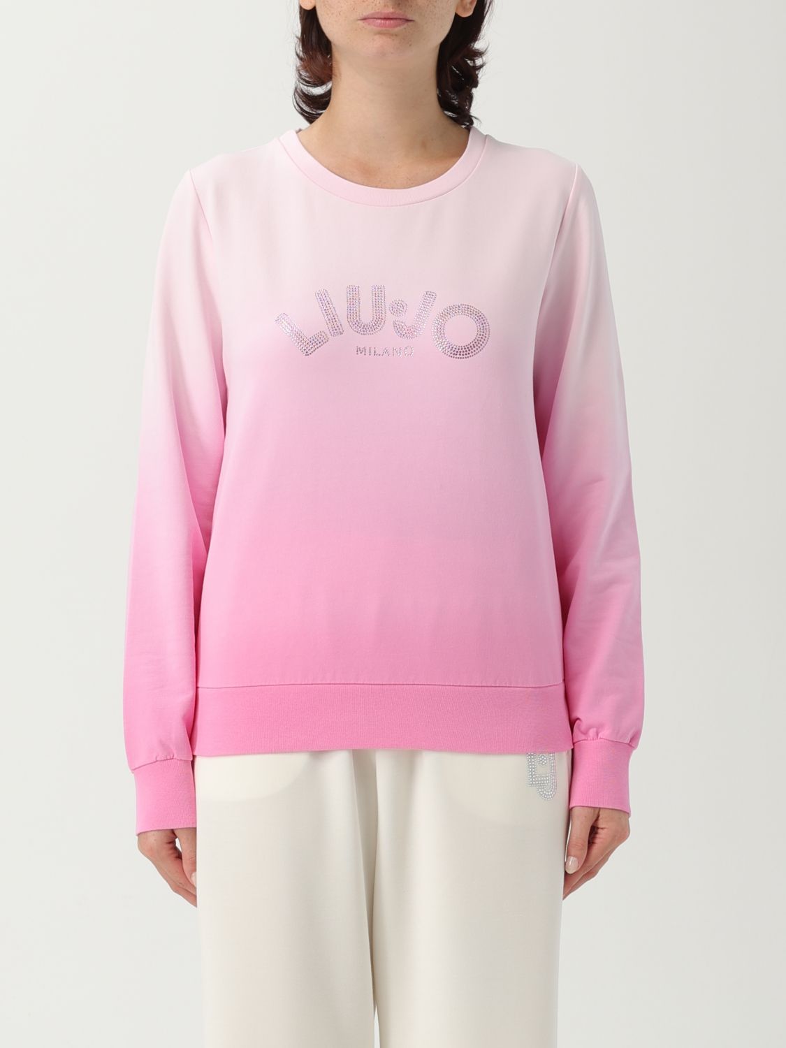 Liu •jo Sweatshirt Liu Jo Woman Color Pink In Pink