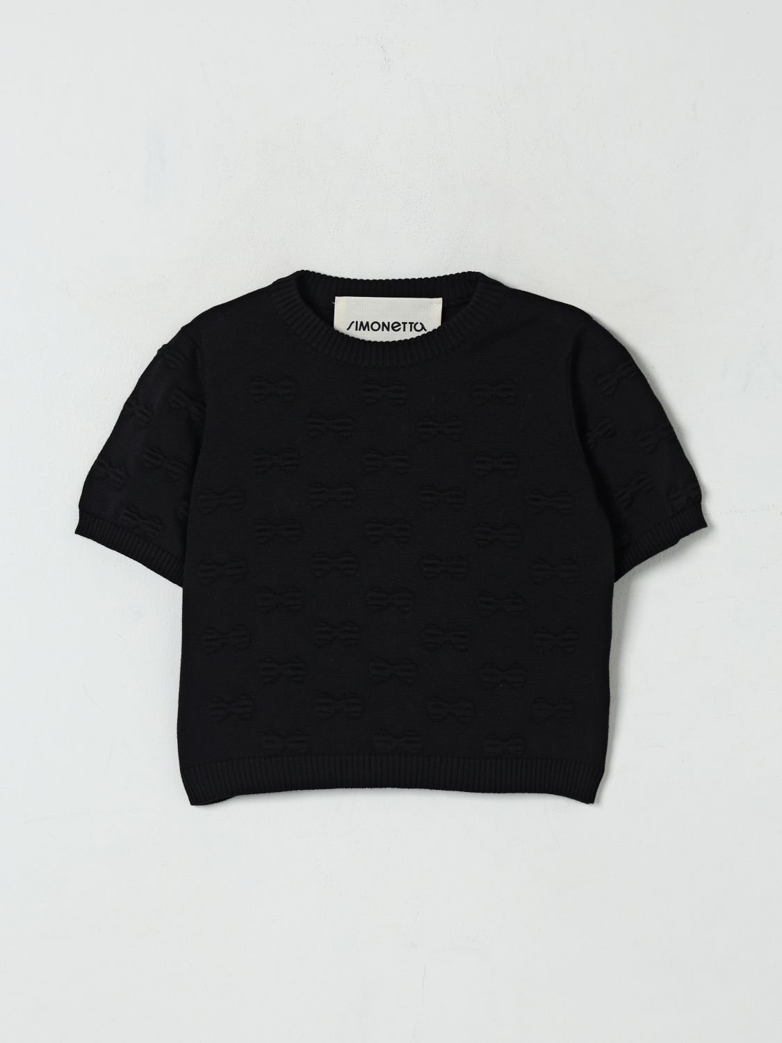 Shop Simonetta Sweater Kids Color Black