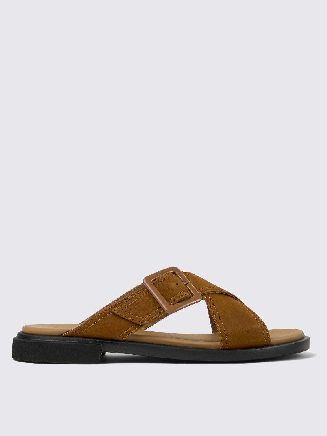Camper Heeled Sandal Woman color Brown
